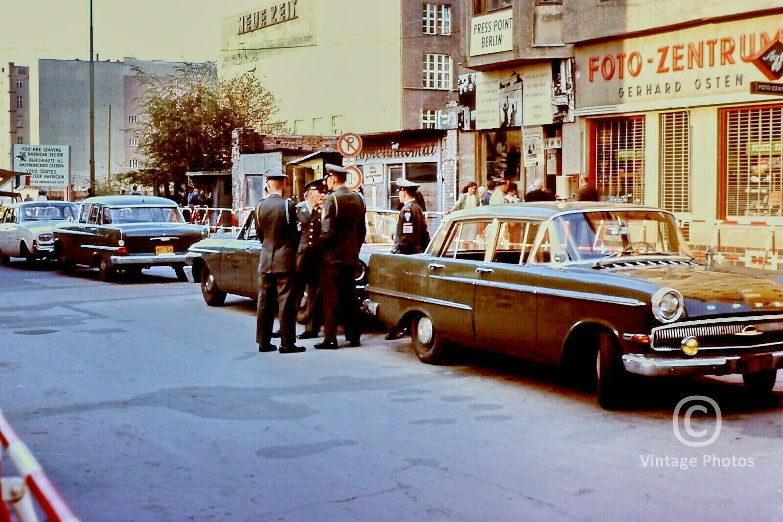 1960s Checkpoint Charlie Berlin